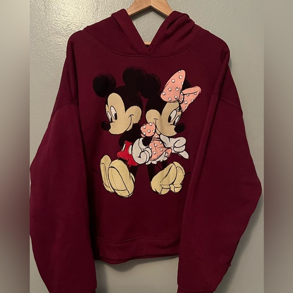 Disney Mickey & Minnie Hoodie Sweatshirt size 2X - Picture 3 of 9